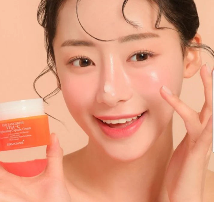 Dermashare Red Tangerine VITA-C Brightening Capsule Cream